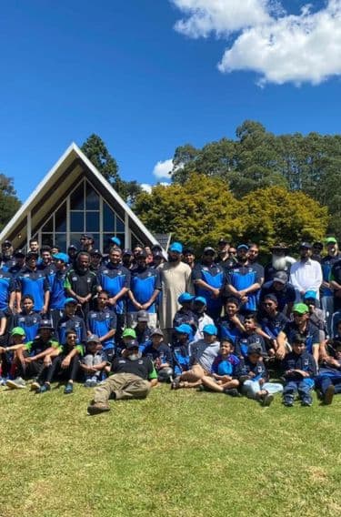 Youth at camp